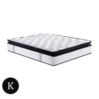 Laura Hill King Mattress with Euro Top Layer - 32cm