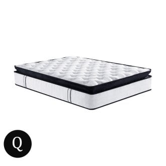 Laura Hill Queen Mattress with Euro Top - 32cm