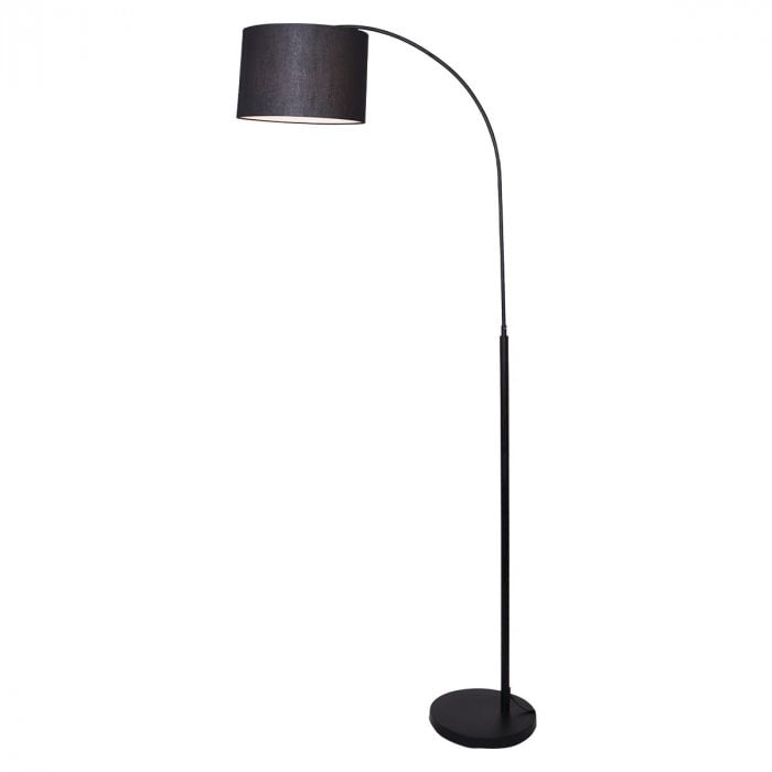 Metal Arc Arm Floor Lamp Shade Black Metal Arc Arm Floor Lamp Shade Black, Arc Lamp Black Shade