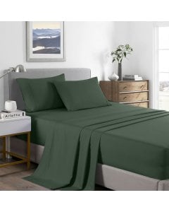 2000 Thread Count Bamboo Cooling Sheet Set  - Queen - Olive