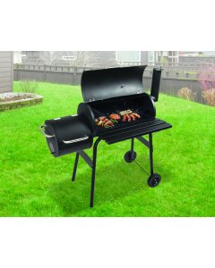 Bbq Smoker Charcoal Grill Roaster Portable Outdoor Camping Barbecue