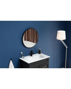 60cm Round Wall Mirror Bathroom Makeup Mirror By Della Francesca