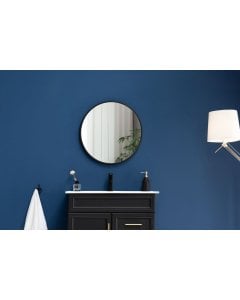 70cm Round Wall Mirror Bathroom Makeup Mirror By Della Francesca