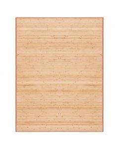 Rug Bamboo 150x200 Cm Brown