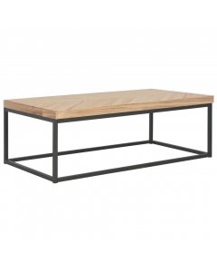 Coffee Table 110x60x37 Cm Solid Wood