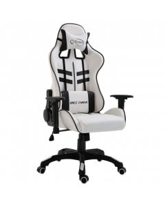 Office Gaming Chair Black Faux Leather