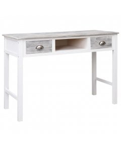 Writing Desk 110x45x76 Cm Wood Grey
