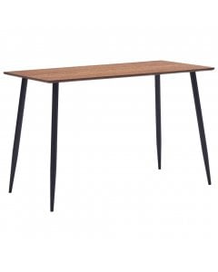 Dining Table Brown 120x60x75 Cm