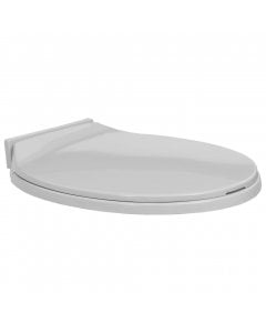 Soft-close Toilet Seat Light Grey Oval