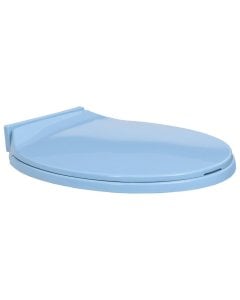 Soft-close Toilet Seat Blue Oval