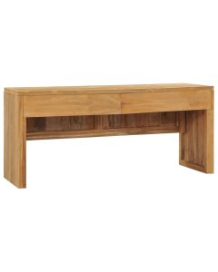 Tv Cabinet 100x35x45 Cm Solid Teak Wood