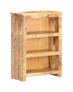Book Cabinet 59x30x80 Cm Rough Mango Wood
