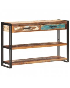 New Sideboard 120x30x75 Cm Solid Reclaimed Wood