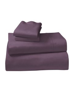 1000 Thread Count Cotton Rich Queen Bed Sheets 4-Piece Set - Lilac