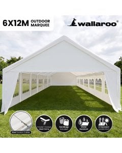 12m x 6m Wallaroo outdoor event marquee carport tent