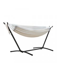 Camping Hammock With Stand Cotton Rope Lounge Hammocks Outdoor