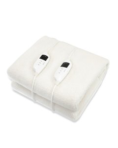 Fleece 9 Level Heated Settings Electric Blanket - Queen