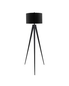 Sarantino Minimalist Modern Tripod Floor Lamp Black