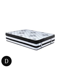 Laura Hill Double Mattress  with Euro Top - 34cm