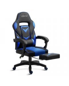 Office Computer Desk Gaming Chair Study Home Recliner Chair Black Blue