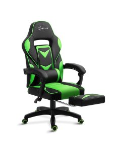 Office Computer Desk Gaming  Study Home  Recliner Chair Black Green