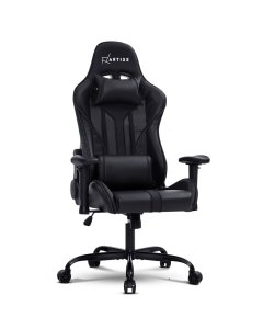 Gaming Office Chair Computer Chairs Leather Seat Balck