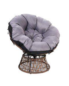 Gardeon Papasan Chair - Brown