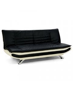 Diana Reclining Faux Leather Sofa Bed by Sarantino