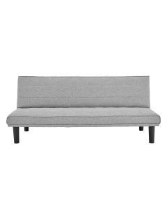 Luna Minimalist 3-Seater Sofa Bed by Sarantino - Light Grey