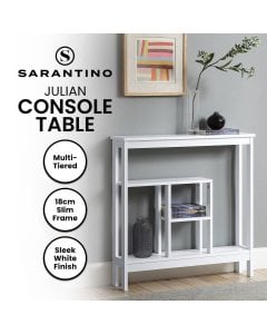 Sarantino Julian Console Table - White