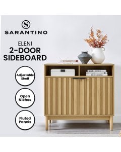 Sarantino Eleni 2-Door Sideboard - Natural