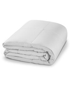 Laura Hill Weighted Blanket Heavy Kids Quilt Doona 7Kg - White