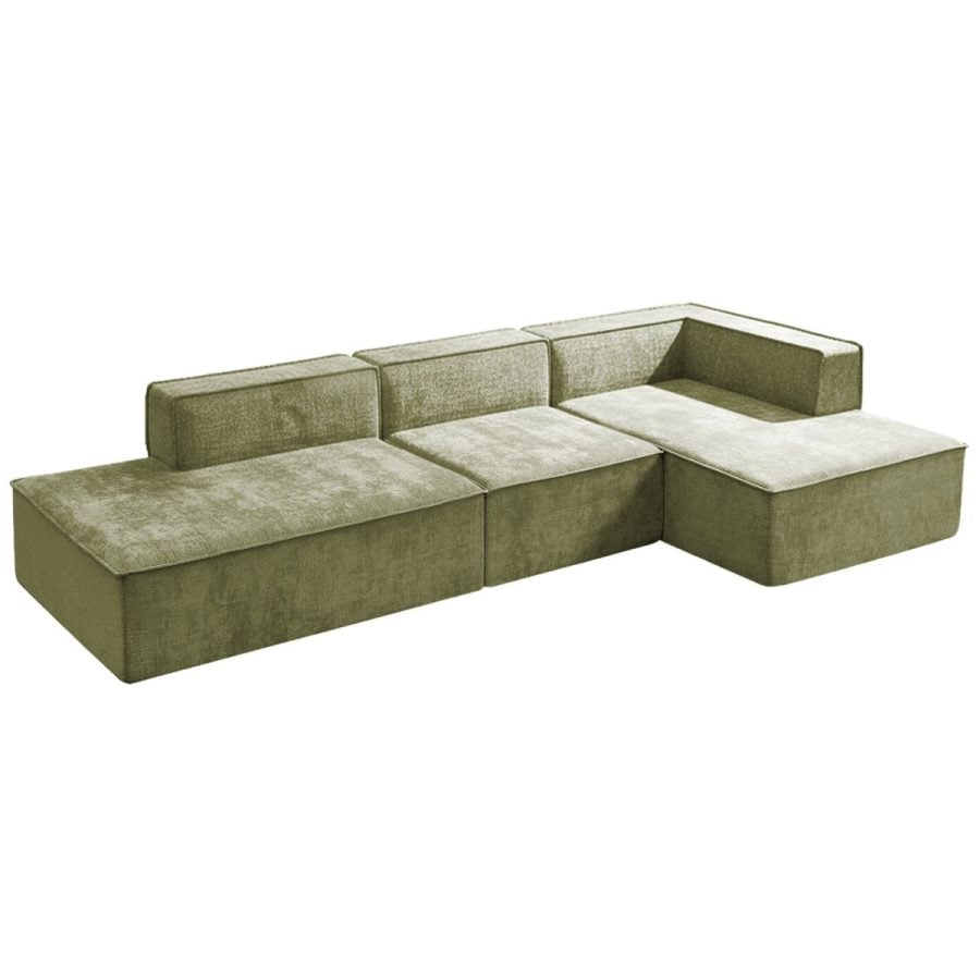 Vani modular sofa set in green